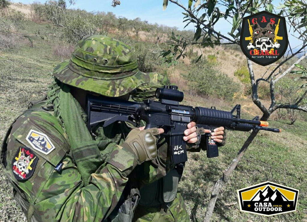 Como é um jogo de Airsoft?