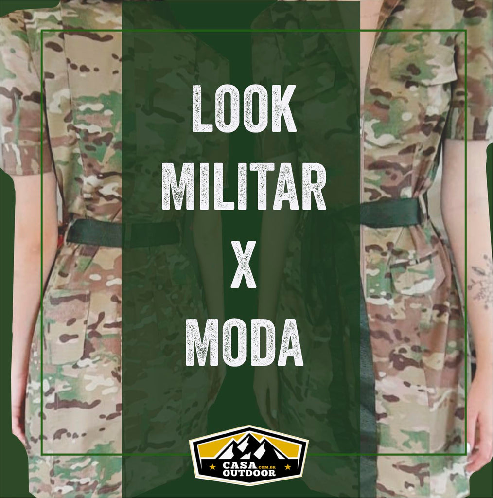O Militarismo no mundo da moda