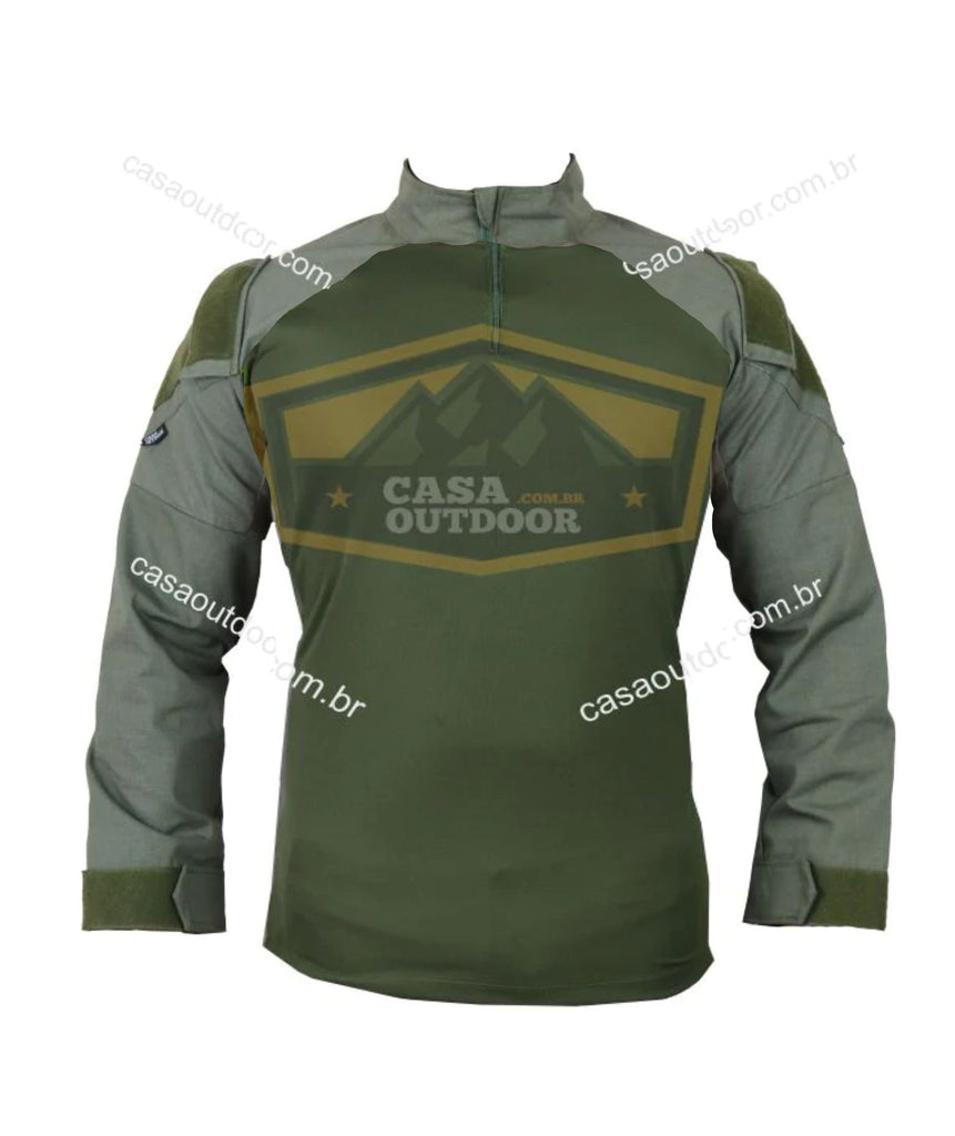 Camisa de Combate Verde Oliva