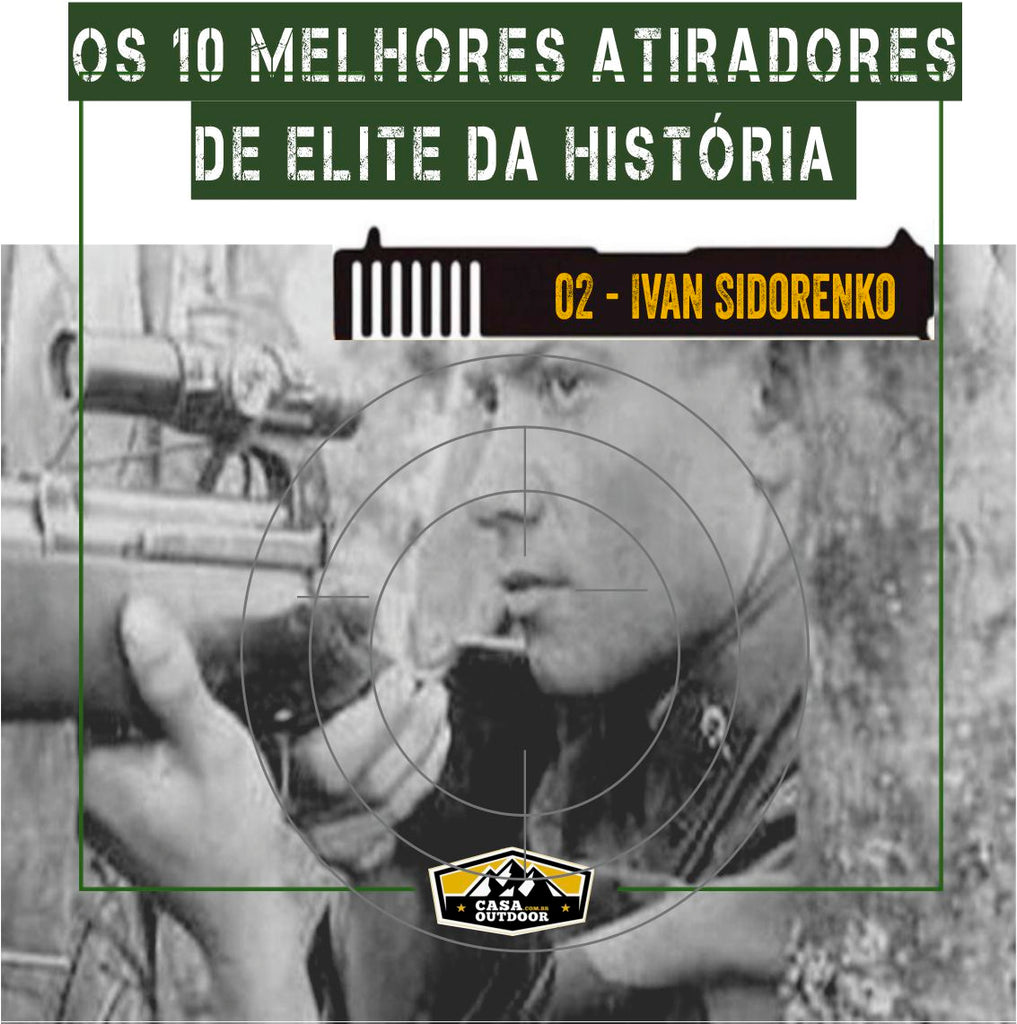 Os 10 Melhores Atiradores de Elite da História - 02 Ivan Sidorenko