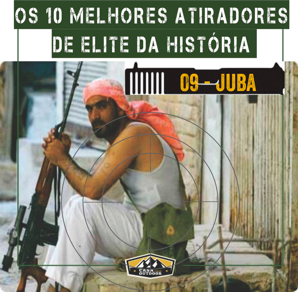 OS 10 MELHORES ATIRADORES DE ELITE DA HISTÓRIA / 09 - JUBA