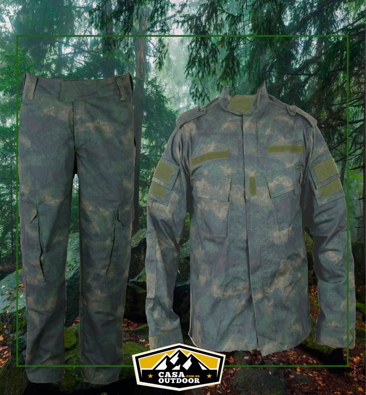 Camuflagem Dark Florest