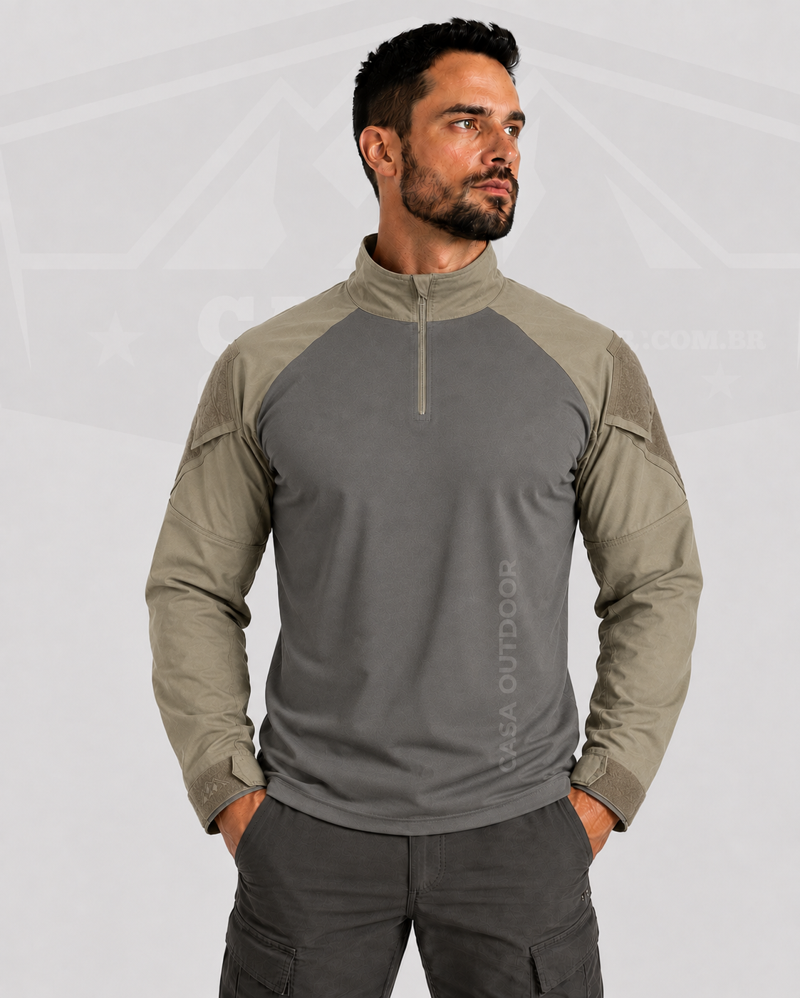Camisa de Combate Desert Tan
