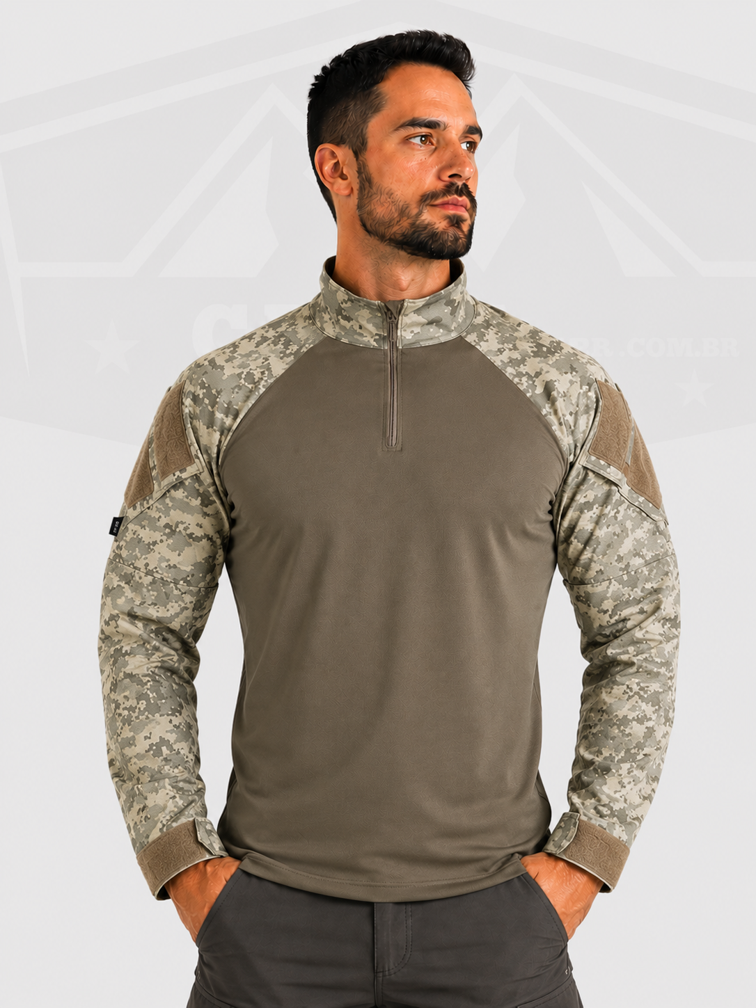 Camisa de Combate Digital Desert
