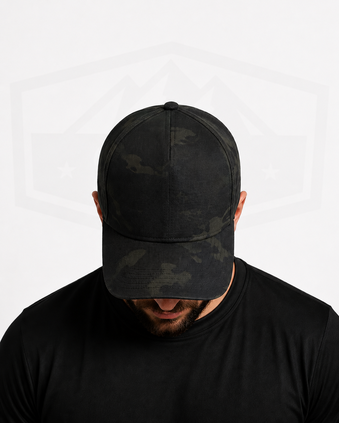 Boné Multicam Black
