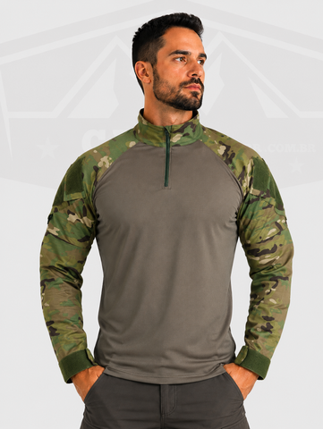 Camisa de Combate Multicam