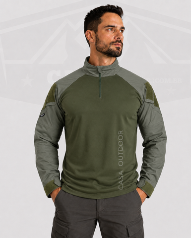 Camisa de Combate Verde Oliva