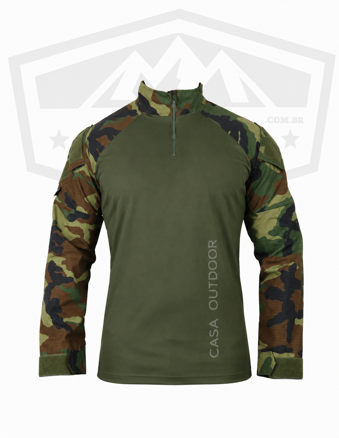 Camisa de Combate Woodland