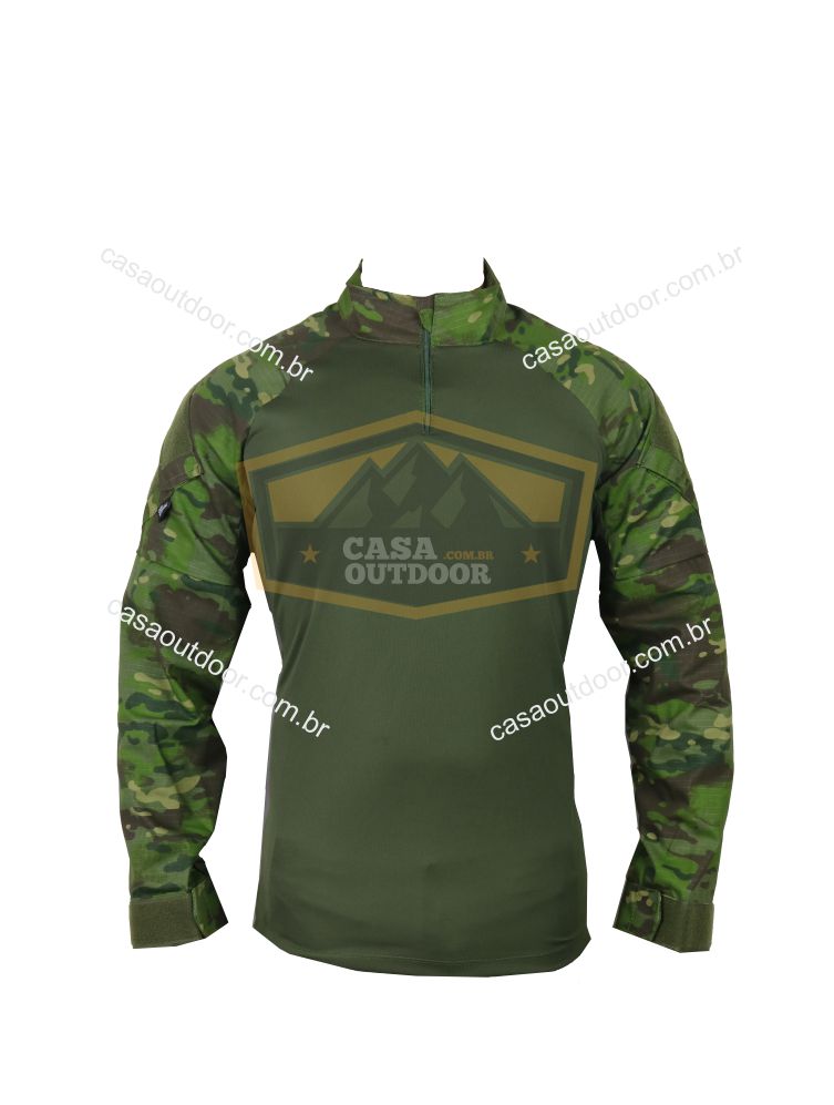 Camisa de Combate Multicam Tropic