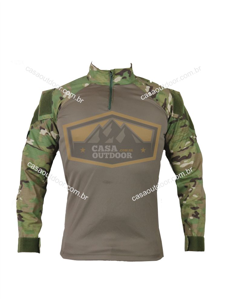 Camisa de Combate Multicam