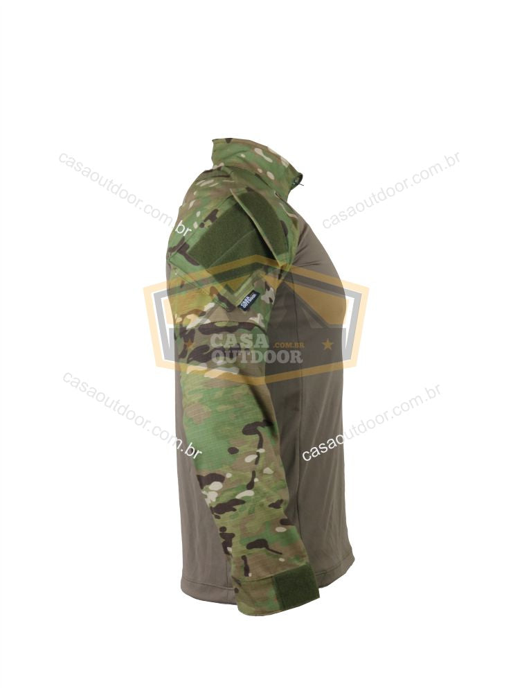 Camisa de Combate Multicam
